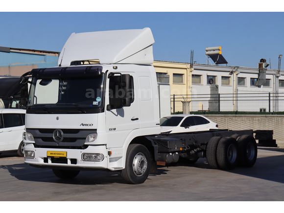 2014 MODEL ATEGO 1518 ORJİNAL 142 BİN'DE ŞASE KAMYON 10 TEKER