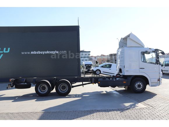 2014 MODEL ATEGO 1518 ORJİNAL 142 BİN'DE ŞASE KAMYON 10 TEKER