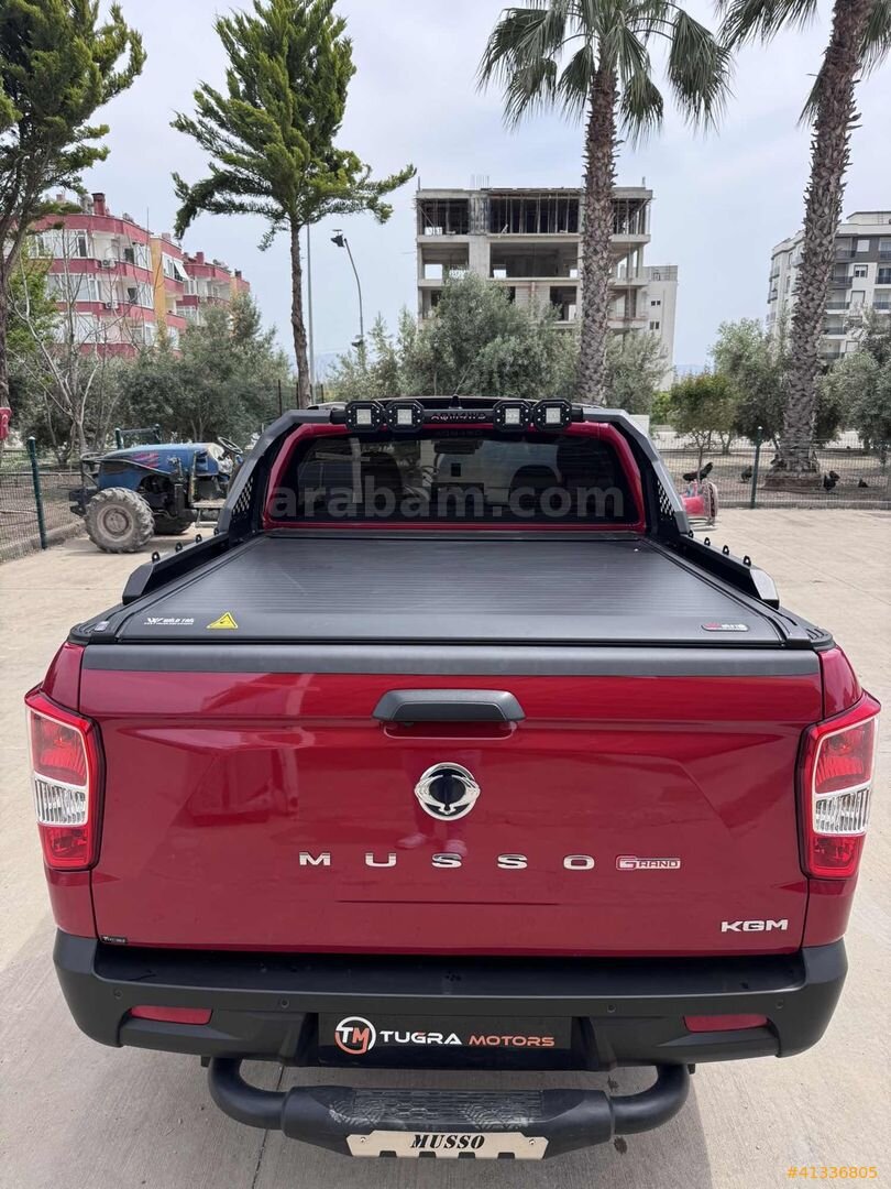 Galeriden KGM SsangYong Musso Grand 2.2 D Platinum Plus 2025 Model Antalya 7.100 km Kırmızı 6