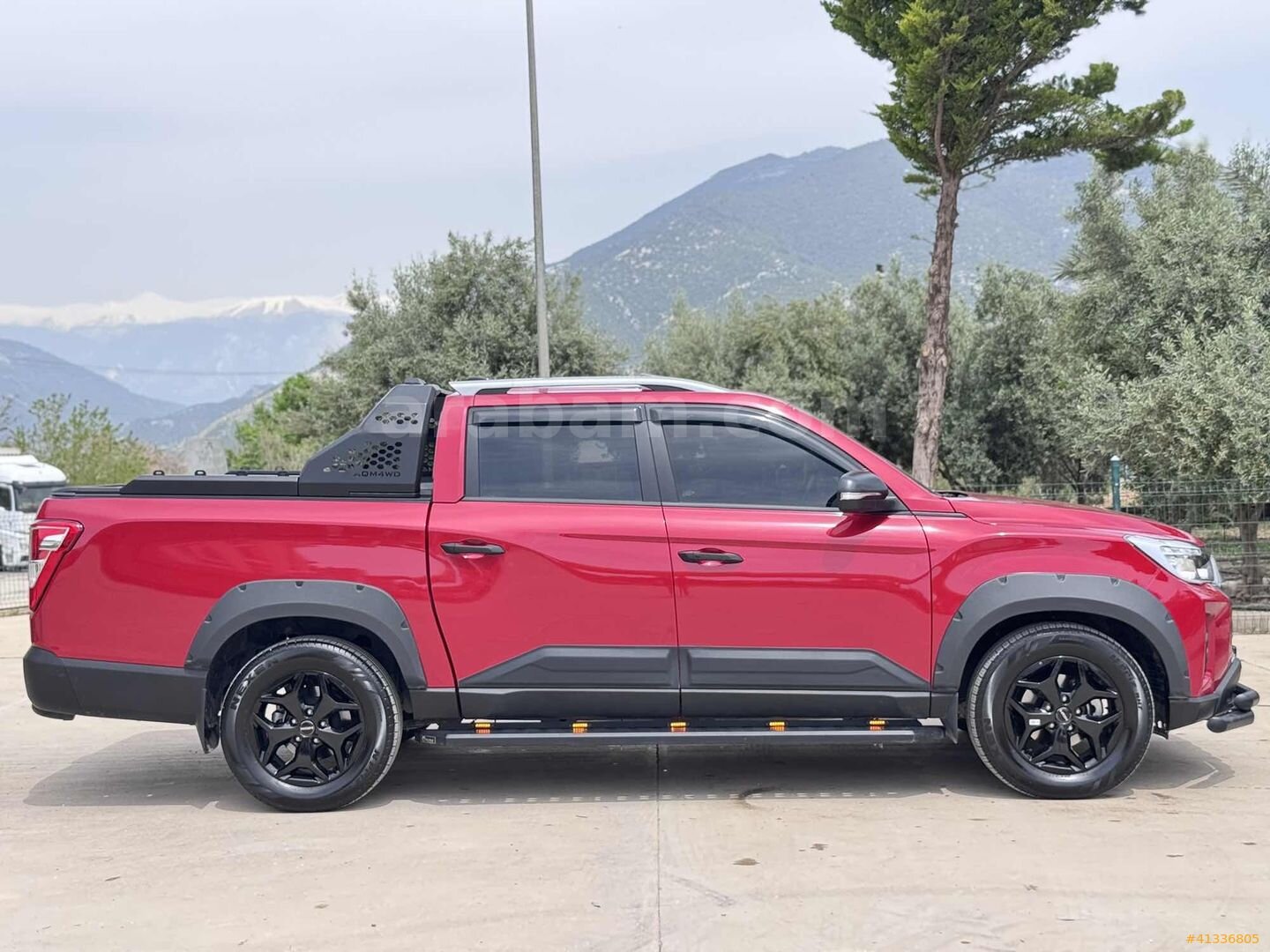Galeriden KGM SsangYong Musso Grand 2.2 D Platinum Plus 2025 Model Antalya 7.100 km Kırmızı 3