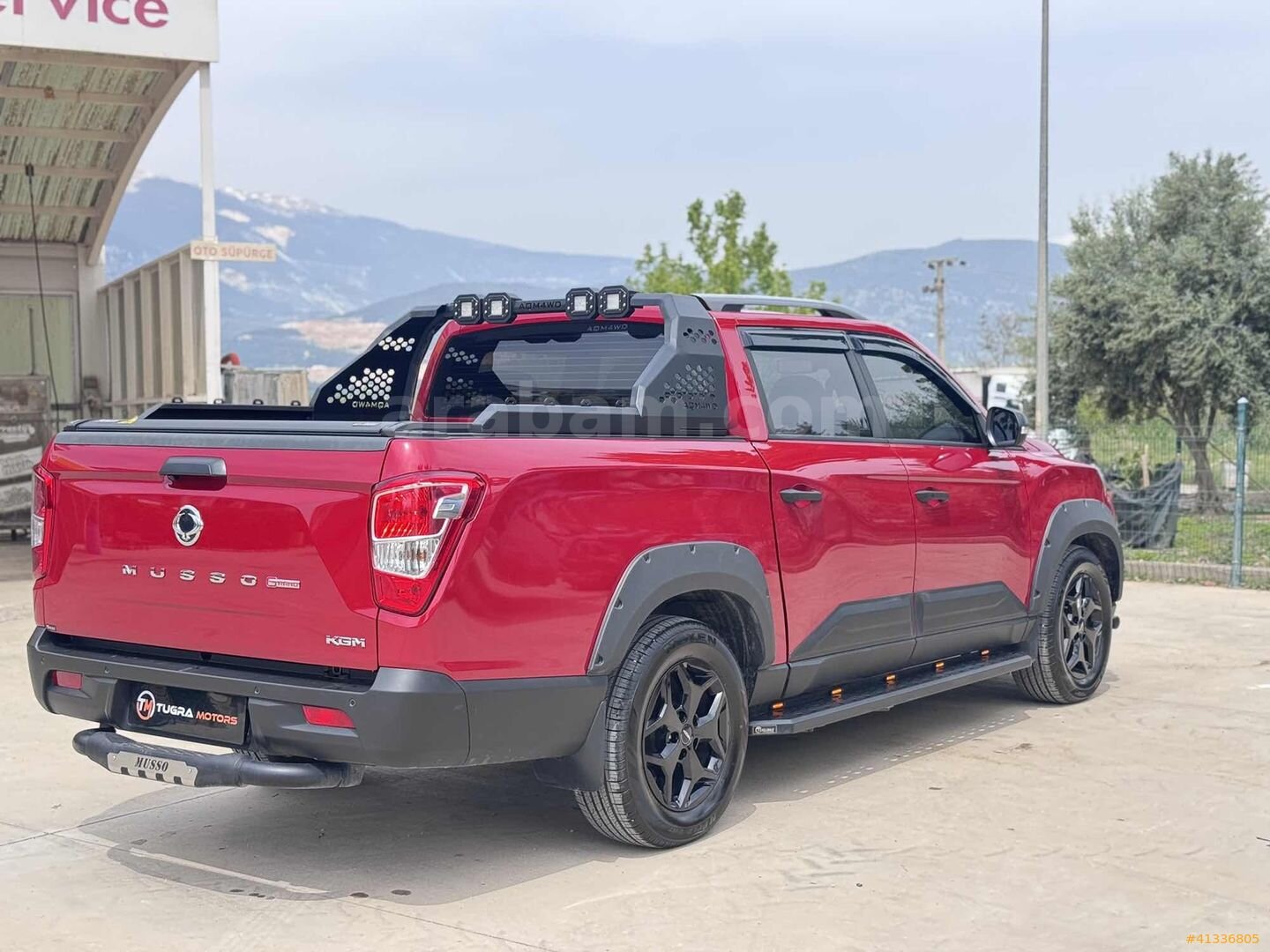 Galeriden KGM SsangYong Musso Grand 2.2 D Platinum Plus 2025 Model Antalya 7.100 km Kırmızı 4
