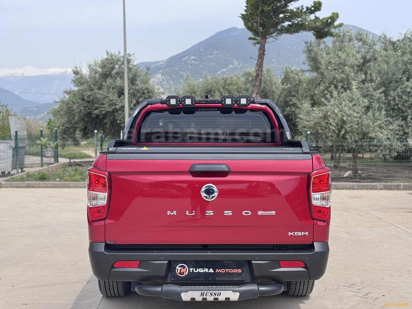 Galeriden KGM SsangYong Musso Grand 2.2 D Platinum Plus 2025 Model Antalya 7.100 km Kırmızı 5