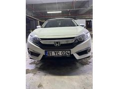 Sahibinden Honda Civic 1.6i DTEC Elegance 2018 Model  103.500 km Beyaz