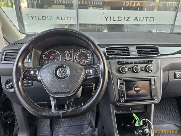 DEĞİŞENSİZ -BAKIMLI | 2016 VW CADDY 2.0 TDI EXCLUSİVE