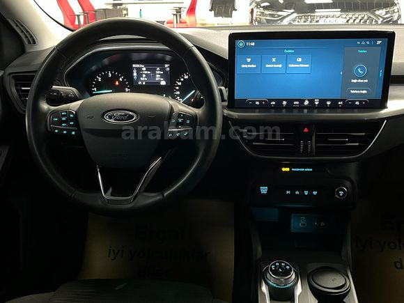 ERÇAL:2025 FOCUS 1.5 ECOBLUE TİTANİUM STİL+BOYASIZ+K/K TAKSİT
