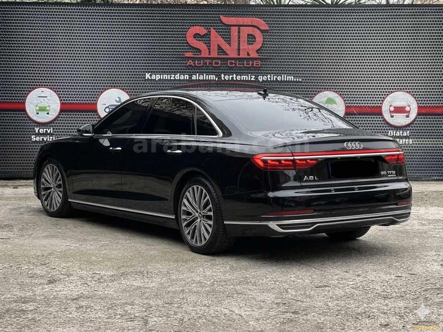 Galeriden Audi A8 55 TFSI Quattro Long 2022 Model İstanbul 79.000 km Siyah 7
