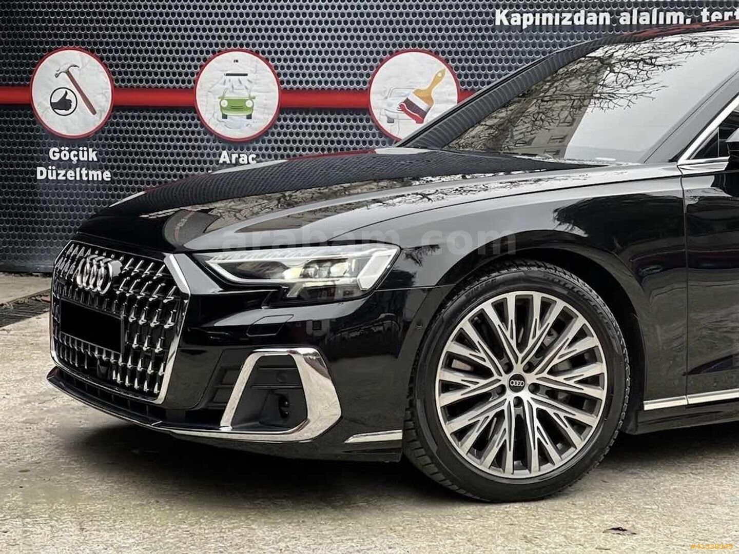 Galeriden Audi A8 55 TFSI Quattro Long 2022 Model İstanbul 79.000 km Siyah 2