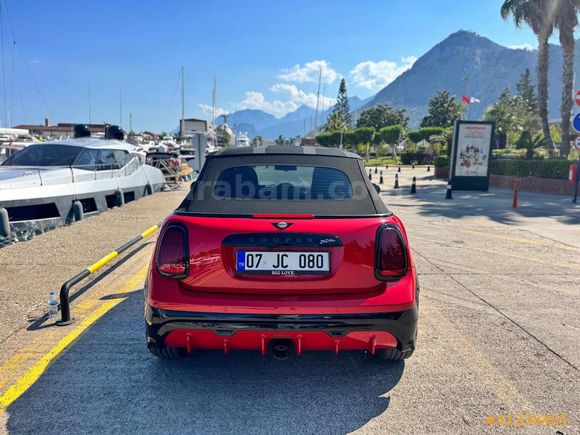 BOYASIZ*MİNİ COOPER 2.0JCW 231HP BORUSAN ÇIKIŞLI CABRİO ÇİZİKSİZ