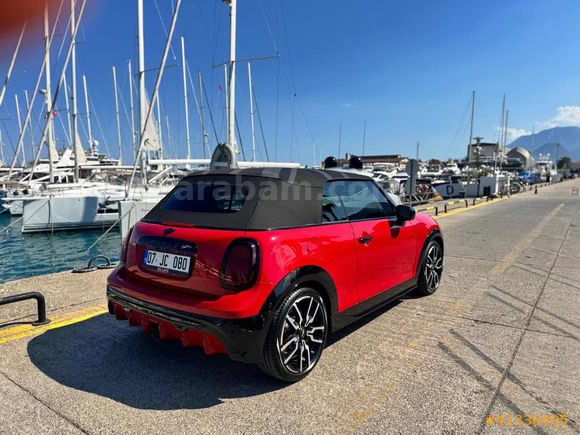 BOYASIZ*MİNİ COOPER 2.0JCW 231HP BORUSAN ÇIKIŞLI CABRİO ÇİZİKSİZ