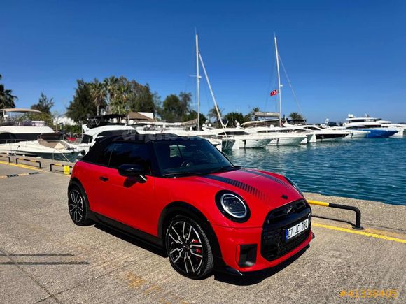 BOYASIZ*MİNİ COOPER 2.0JCW 231HP BORUSAN ÇIKIŞLI CABRİO ÇİZİKSİZ