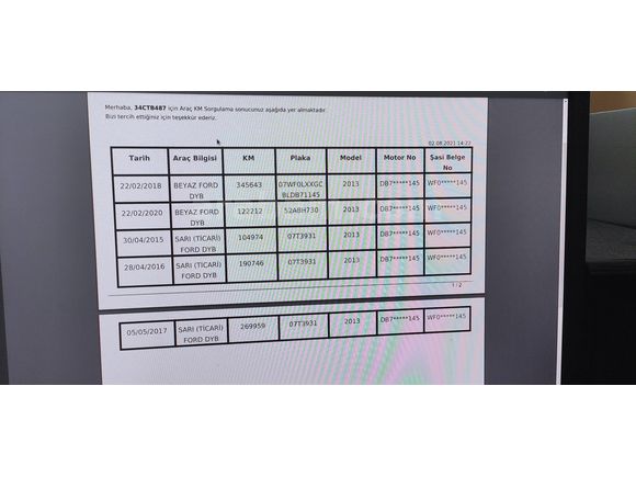 Sahibinden Şeffaf ve Dürüst Satılık Aile Aracı Çeki Demirli