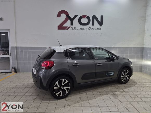 FİAT YÖN'DEN C3 1.2 PURETECH ELLE EAT 6 31 BİN KM KOLTUK ISITMA