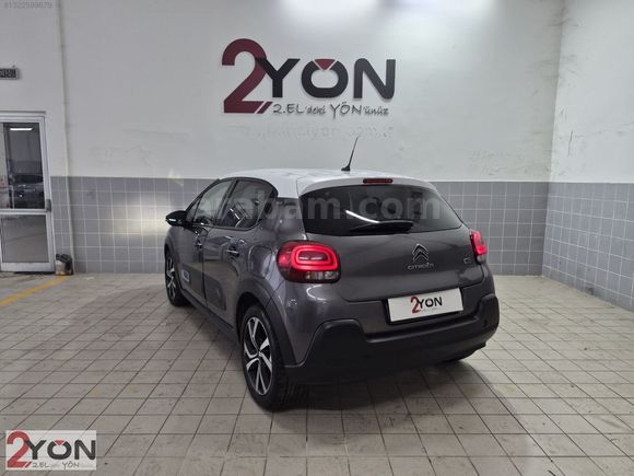 FİAT YÖN'DEN C3 1.2 PURETECH ELLE EAT 6 31 BİN KM KOLTUK ISITMA