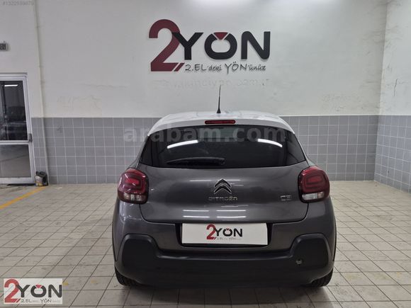 FİAT YÖN'DEN C3 1.2 PURETECH ELLE EAT 6 31 BİN KM KOLTUK ISITMA
