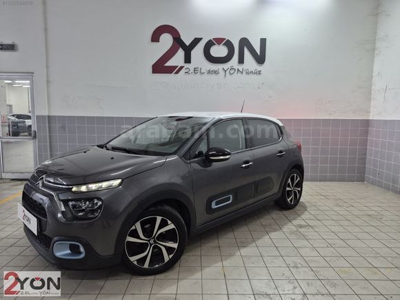 FİAT YÖN'DEN C3 1.2 PURETECH ELLE EAT 6 31 BİN KM KOLTUK ISITMA