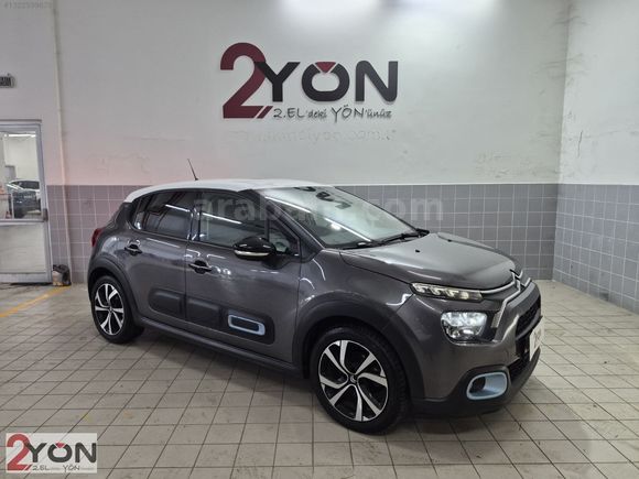 FİAT YÖN'DEN C3 1.2 PURETECH ELLE EAT 6 31 BİN KM KOLTUK ISITMA