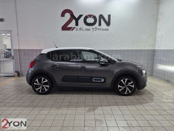 FİAT YÖN'DEN C3 1.2 PURETECH ELLE EAT 6 31 BİN KM KOLTUK ISITMA