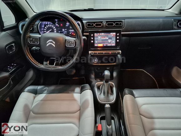 FİAT YÖN'DEN C3 1.2 PURETECH ELLE EAT 6 31 BİN KM KOLTUK ISITMA