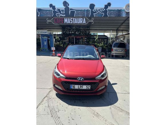 Sahibinden Hyundai i20 1.4 MPI Elite 2017 Model  75.000 km Kırmızı