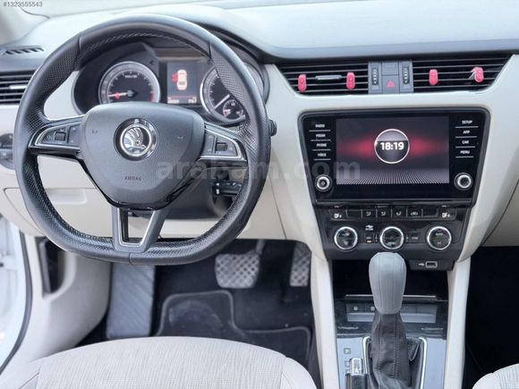 2017 MODEL HATASIZ SKODA OCTAVİA 1.6 İÇİ BEJ