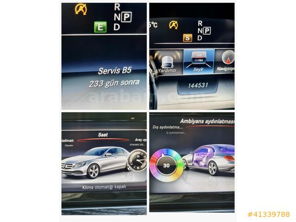 OTORİTE'DEN 2017 E 180 AMG SUNROOFLU BAYİ ÇIKIŞLI BAYİ BAKIMLI