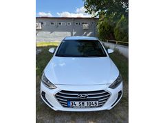 Sahibinden Hyundai Elantra 1.6 CRDi style plus 2017 Model  191.000 km Beyaz