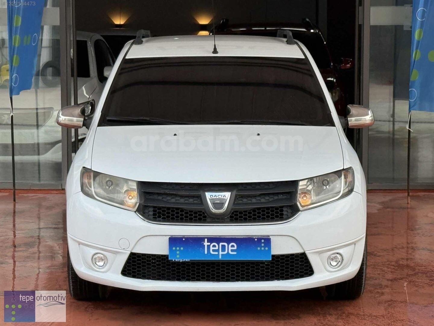 T E P E/2014/Sandero/Eco/+ÇelikJant+Sis/GerİGörüş/Beyaz/Bakımlı 2
