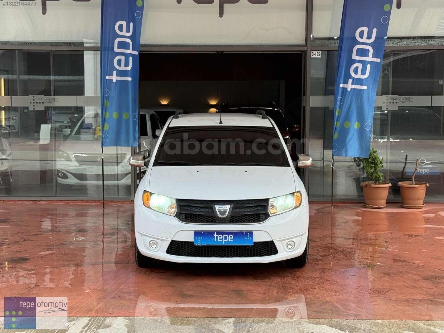 T E P E/2014/Sandero/Eco/+ÇelikJant+Sis/GerİGörüş/Beyaz/Bakımlı 5