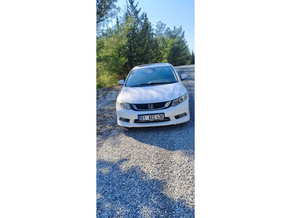 Sahibinden Honda Civic 1.6i VTEC Eco Elegance 2015 Model Adana 150.000 km Beyaz