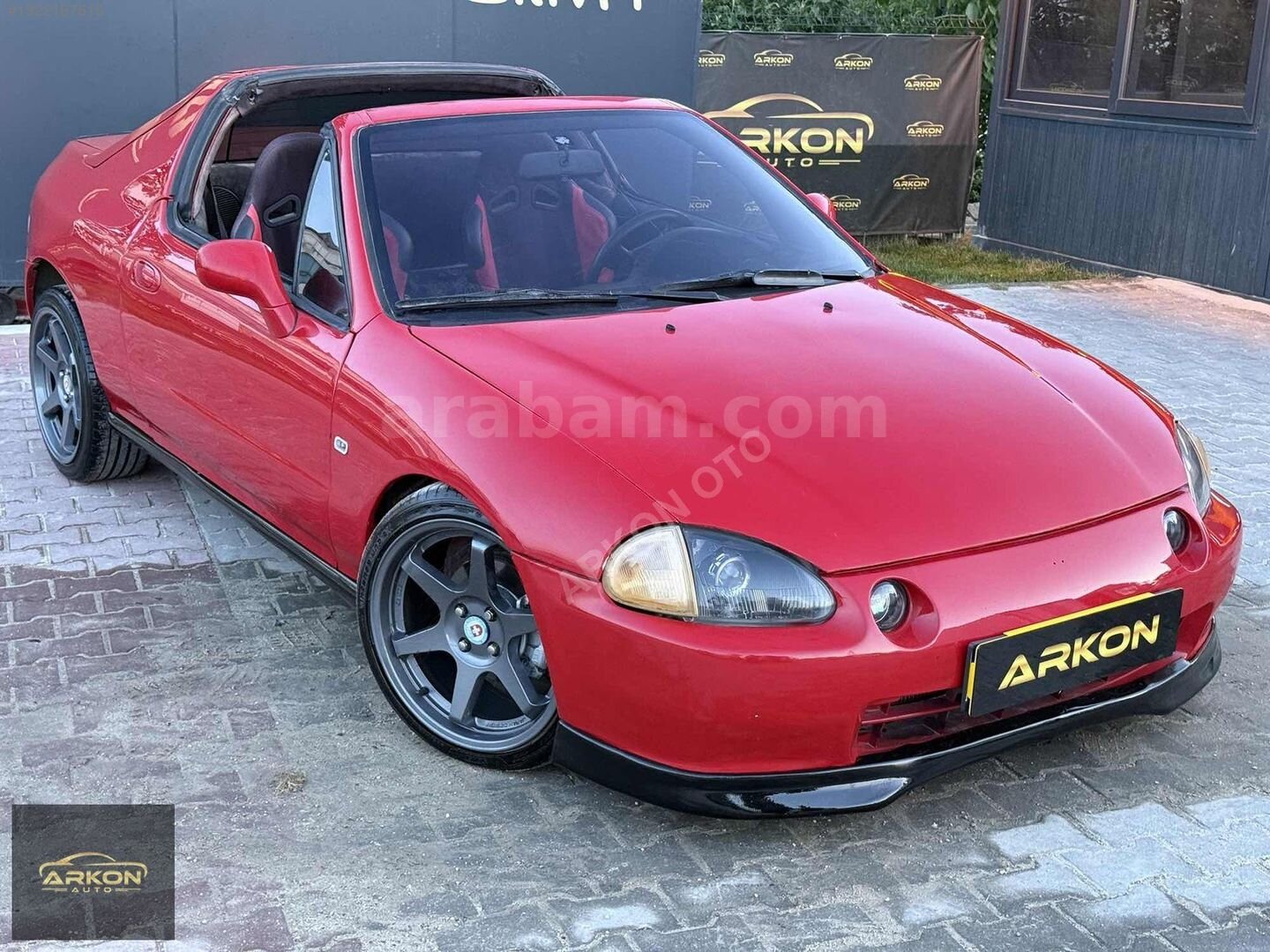 Galeriden Honda CRX 1.6 VTi 1993 Model İstanbul 210.000 km Kırmızı 4