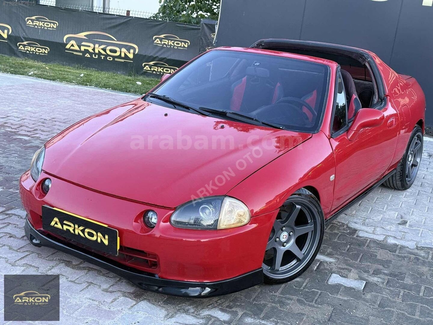 Galeriden Honda CRX 1.6 VTi 1993 Model İstanbul 210.000 km Kırmızı 3