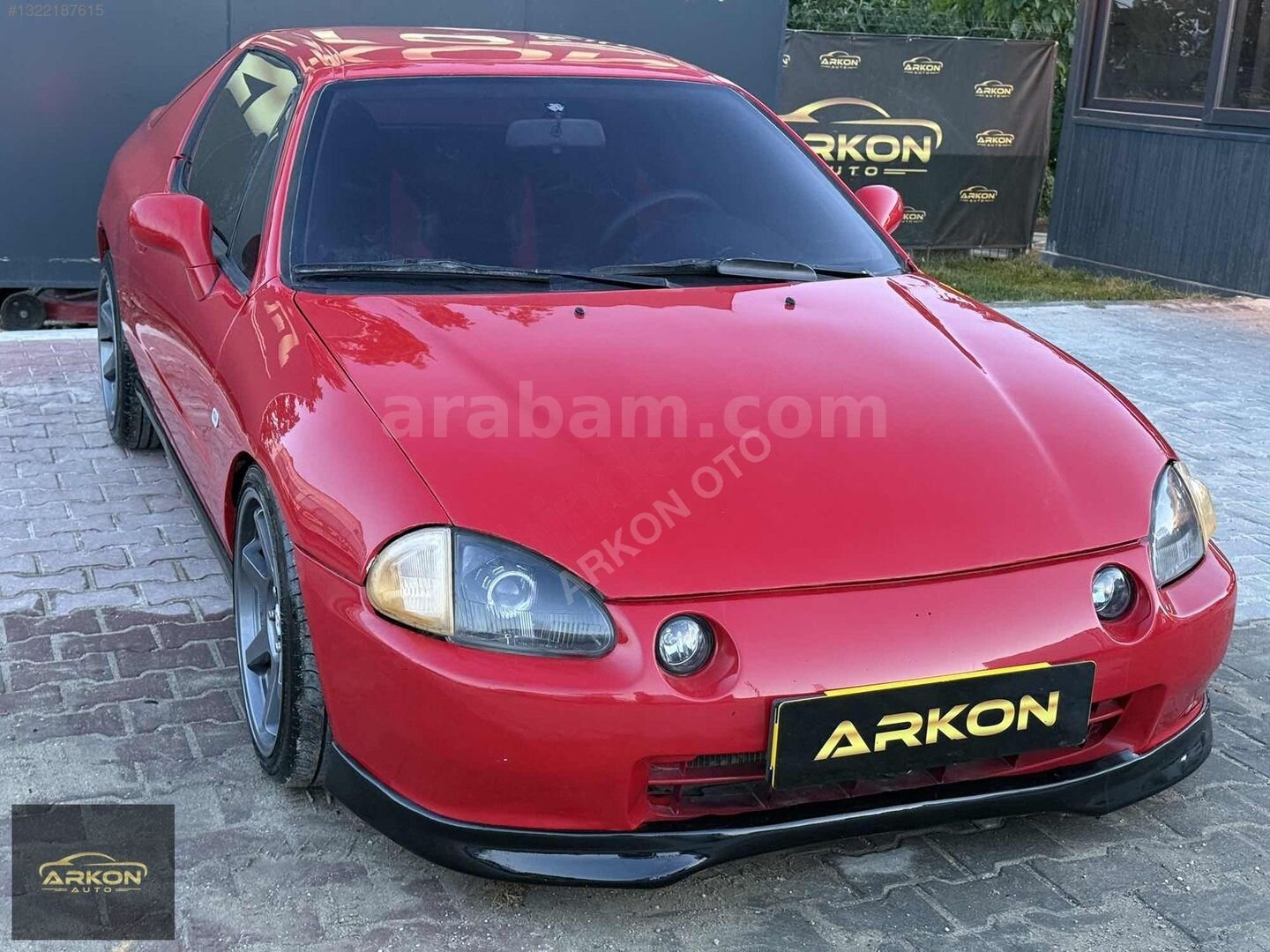 Galeriden Honda CRX 1.6 VTi 1993 Model İstanbul 210.000 km Kırmızı 6