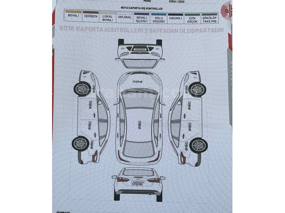 Sahibinden Fiat Egea 1.6 Multijet Easy Plus 2022 Model 