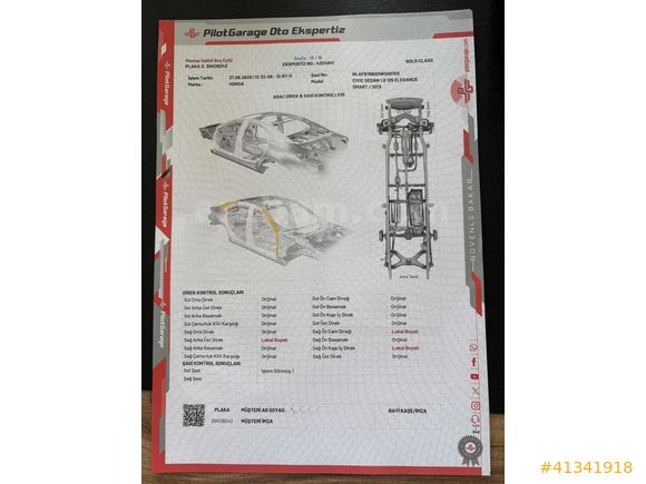 Düşük km civic otomatik