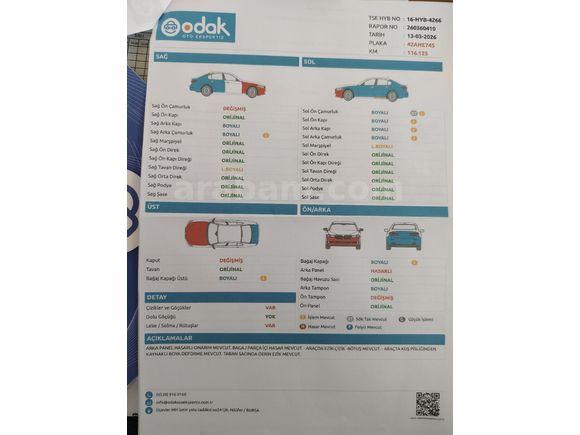 Sahibinden Citroen C-Elysée 1.2 PureTech Live 2018 Model Bursa
