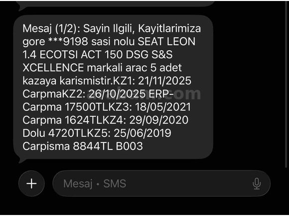 Sahibinden Seat Leon 1.4 EcoTSI Xcellence 2017 Model 