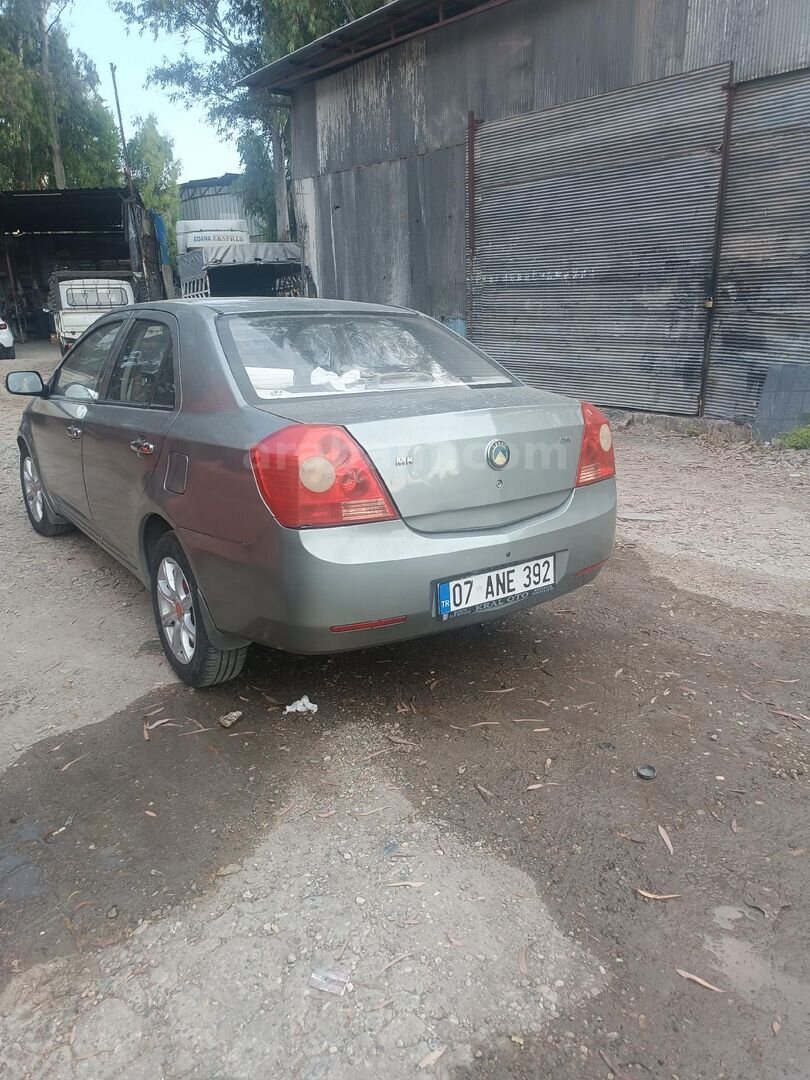 Sahibinden Geely Familia 1.5 Comfort 2009 Model Adana 170.000 km Gri (metalik) 1