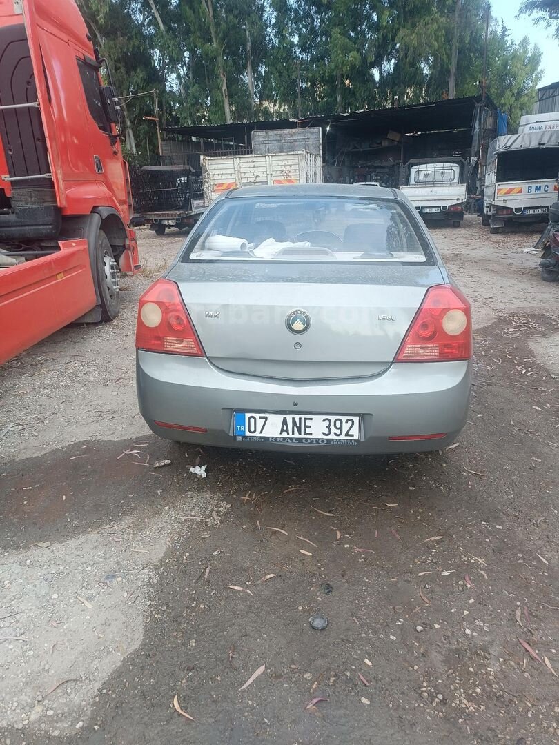 Sahibinden Geely Familia 1.5 Comfort 2009 Model Adana 170.000 km Gri (metalik) 2