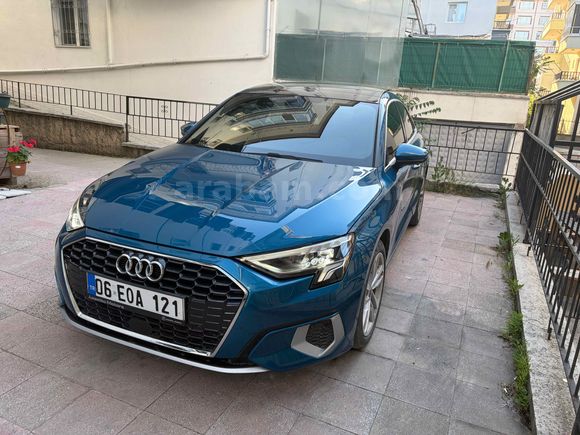 Sahibinden Audi A3 Sedan 35 TFSI Advanced 2022 Model  63.000 km Mavi