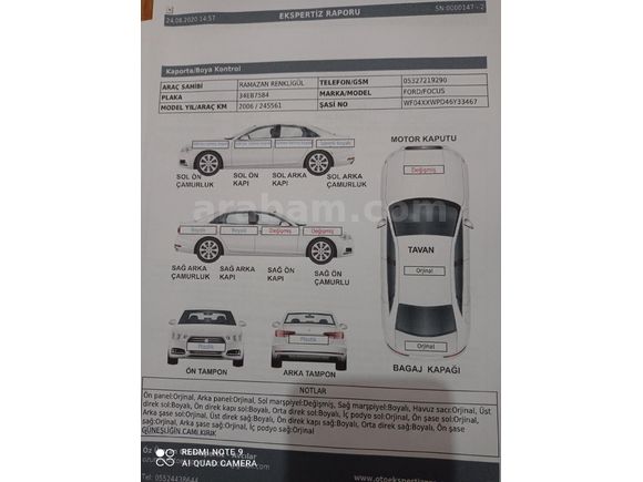 Acill Memurdan 2006-Focus Ghia 1.6 TDCi