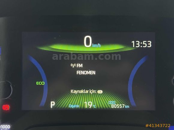 84.000 km'de 2020 model Corolla 1.2 T Multidrive S Flame