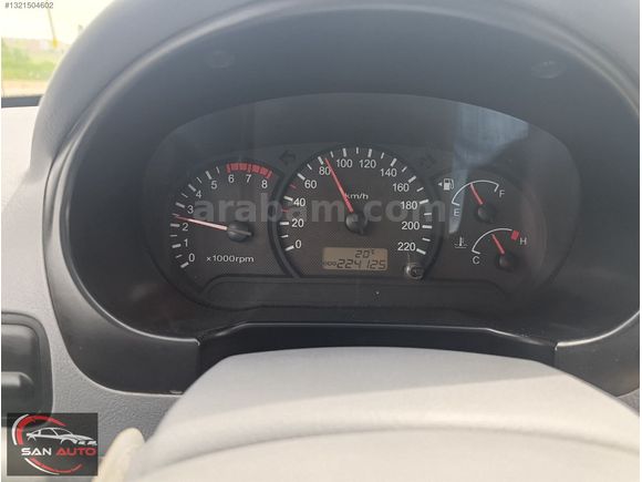 2006+ORJİNAL+224 BİN KM'DE KLİMALI+HYUNDAİ ACCENT ADMİRE
