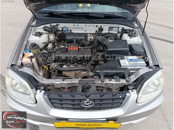 2006+ORJİNAL+224 BİN KM'DE KLİMALI+HYUNDAİ ACCENT ADMİRE