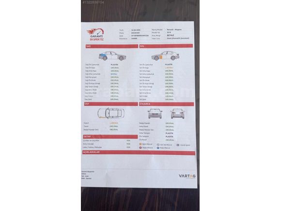 2019 MODEL ADBLUSUZ 144.000 BİNDE TAM BİR AİLEARACI