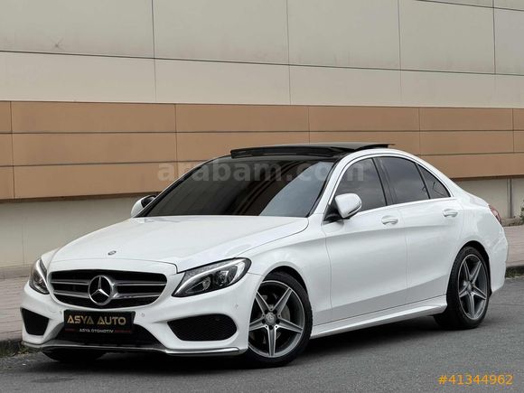 İLK SAHİBİNDEN 2016 MERCEDES C180 AMG HATASIZ BOYASIZ 112 BİN KM