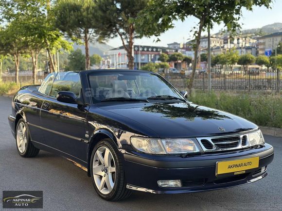 2001 MODEL TEMİZ SAAB 9-3 2.0 TURBO CABRİO 205 HP
