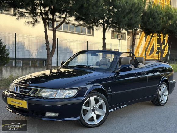 2001 MODEL TEMİZ SAAB 9-3 2.0 TURBO CABRİO 205 HP