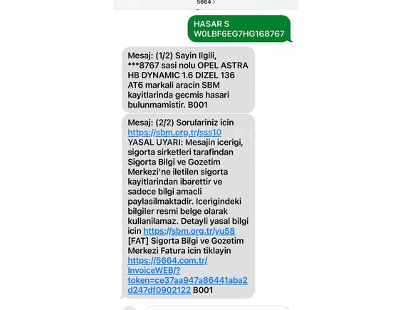 Değişen Boya Tramer yok Sahibinden Opel Astra 1.6 CDTI Dynamic 2017 Model İ149.000 km 