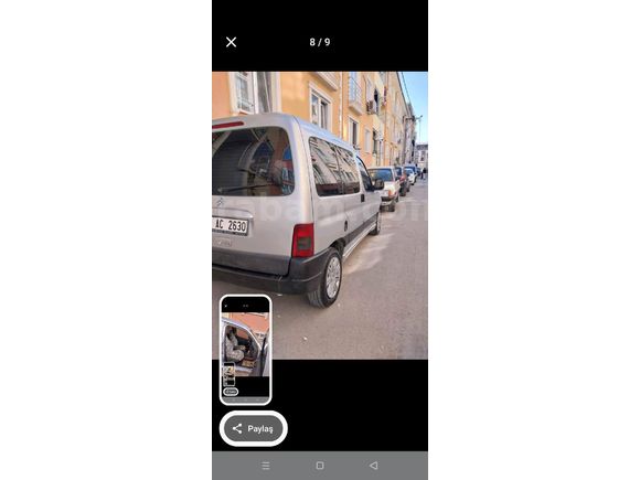 Sahibinden Citroen Berlingo 1.9 D 2005 Model