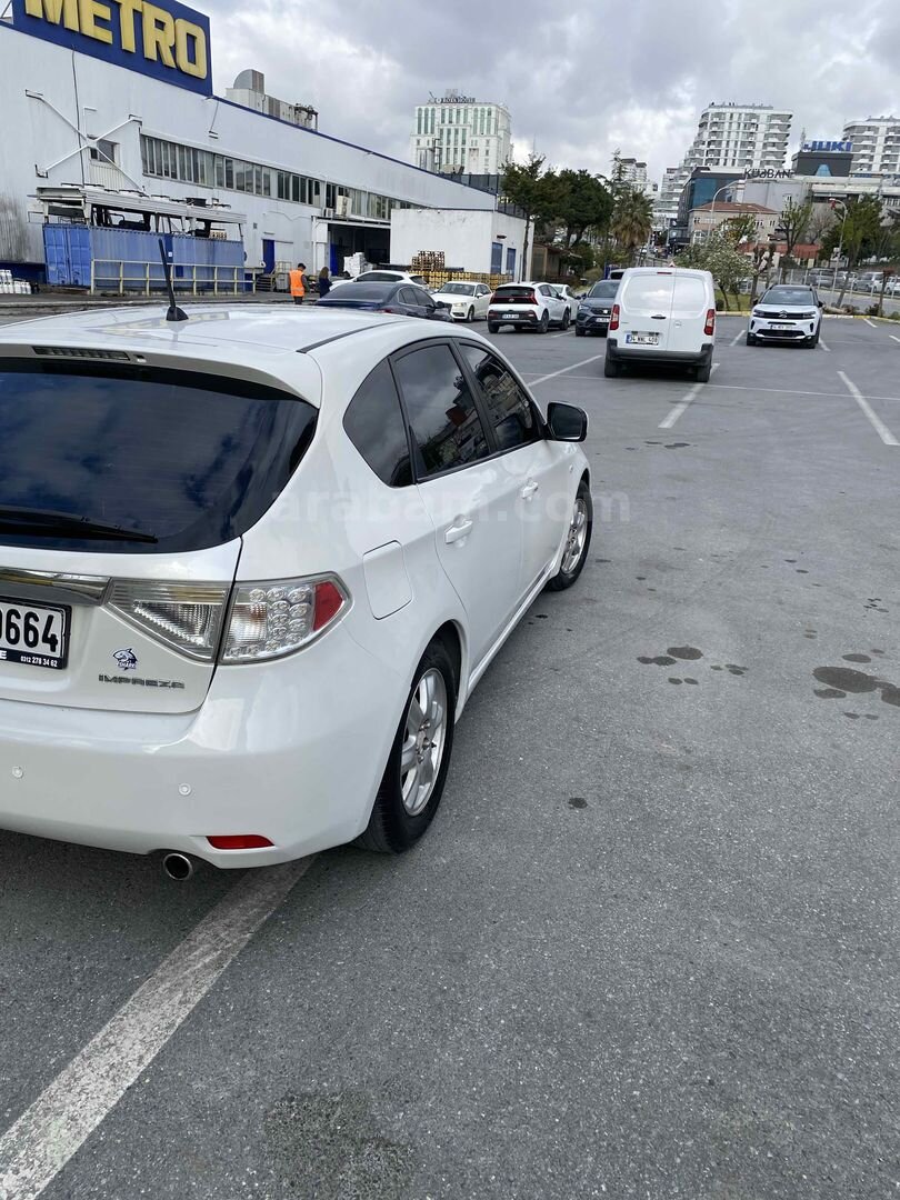Sahibinden Subaru Impreza 1.5 Comfort 2008 Model İstanbul 197.000 km Beyaz 5